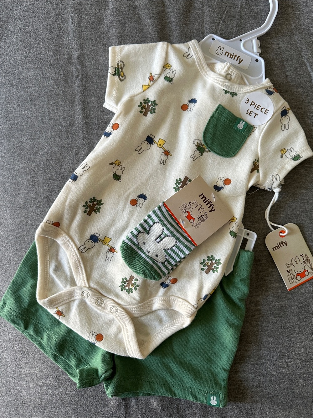 Miffy Cream Onesie Set